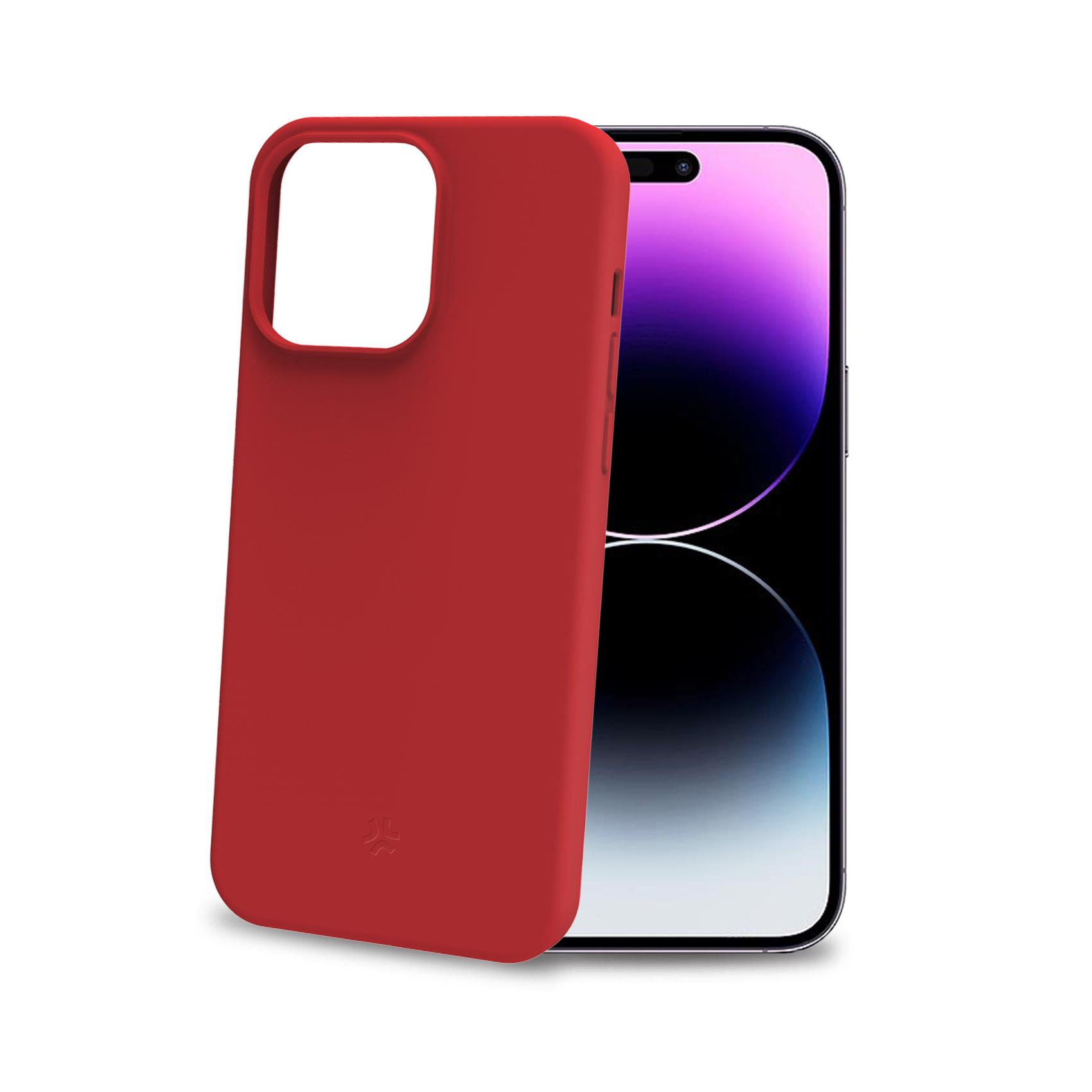 Celly CROMO1056RD, Cover, Apple, iPhone 15 Pro Max, 17 cm (6.69ʺ), Rosso