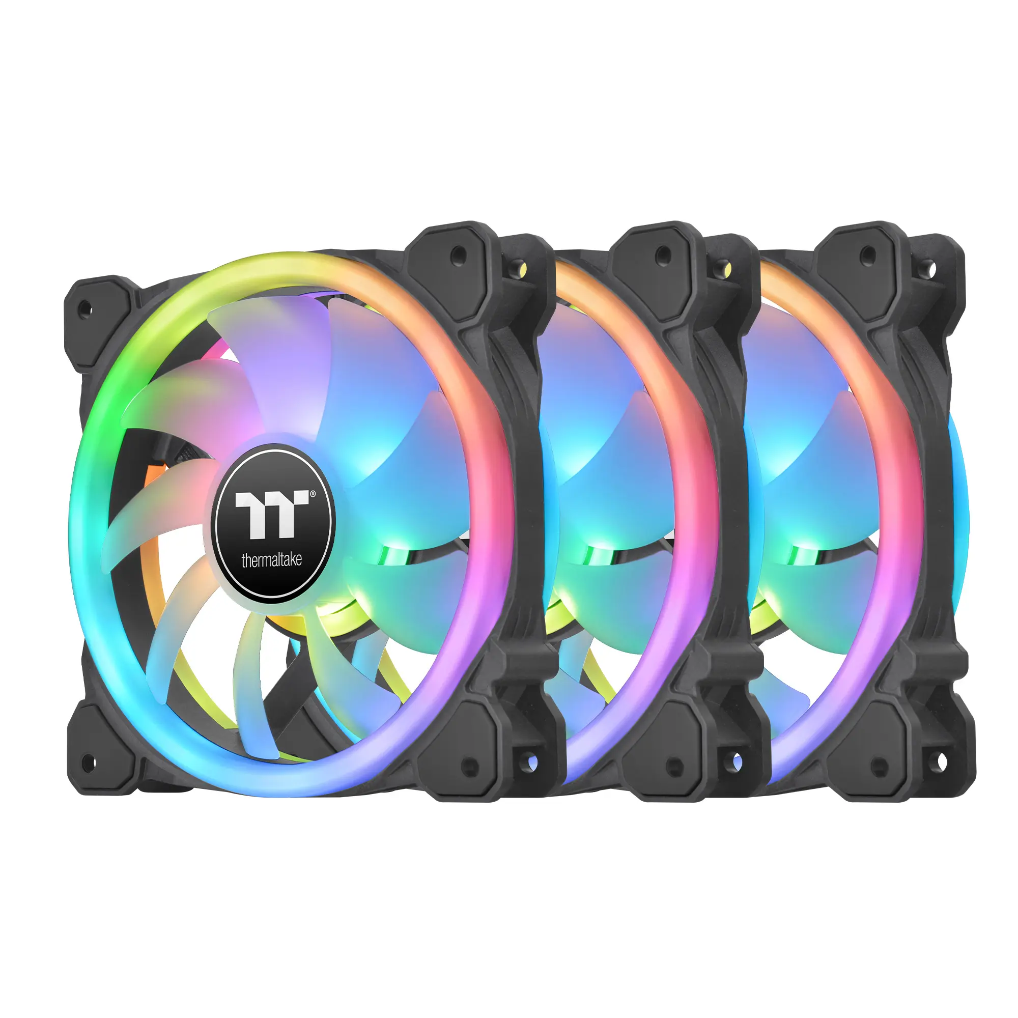 Thermaltake SWAFAN 14 RGB - Ventilatore per cabinet - 140 mm (pacchetto di 3)