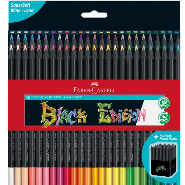 Faber-Castell Black Edition - Pastello colorato - colori …
