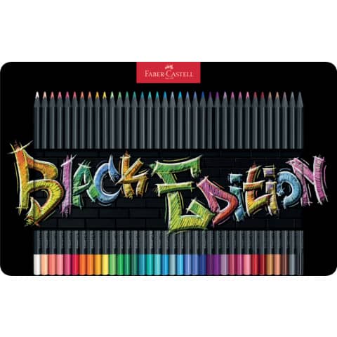 Faber-Castell Black Edition - Pastello colorato - colori …