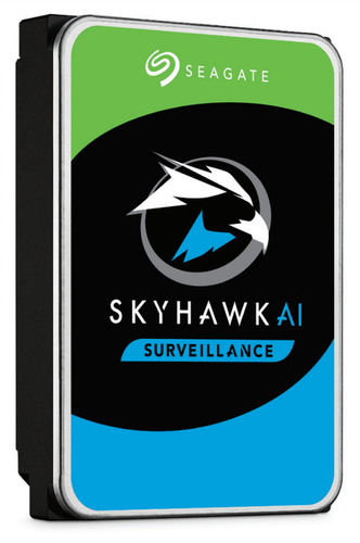 Seagate SkyHawk AI ST8000VE001 - HDD - 8 TB - interno - 3.5" - SATA 6Gb/s - buffer: 256 MB - con 3 anni Seagate Recupero dei dati di salvataggio