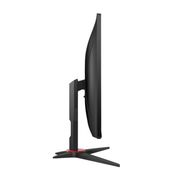 AOC Gaming Q27G2E/BK - G2 Series - monitor a LED - gaming - 27" - 2560 x 1440 QHD @ 155 Hz - VA - 250 cd/m² - 3000:1 - 1 ms - 2xHDMI, DisplayPort - nero, rosso