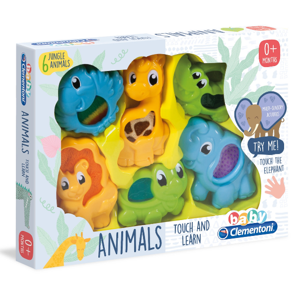 Clementoni baby - Gli animali - Tocca e …