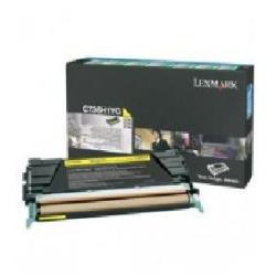 Lexmark - Alta resa - giallo - originale - cartuccia toner LCCP, LRP - per Lexmark C736dn, C736dtn, C736N, X736de, X738de, X738dte