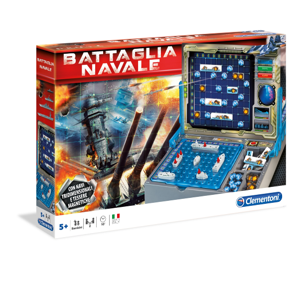 Clementoni - Battleship - gioco da tavola