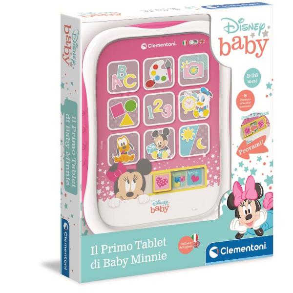 Clementoni Disney Baby - Baby Minnie First Tablet - rosa