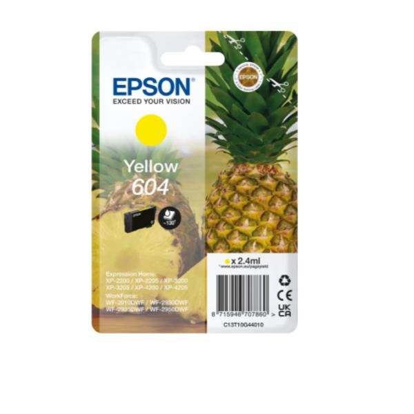 Epson 604 Singlepack - 2.4 ml - giallo …