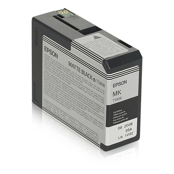 Epson - Cartuccia per T5808N - Nero Matte …