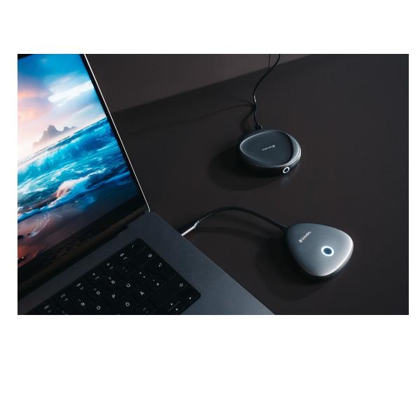 Verbatim - Share My Screen 4K USB-C Wireless Display Adapter con Hub WDA-02 - 32147