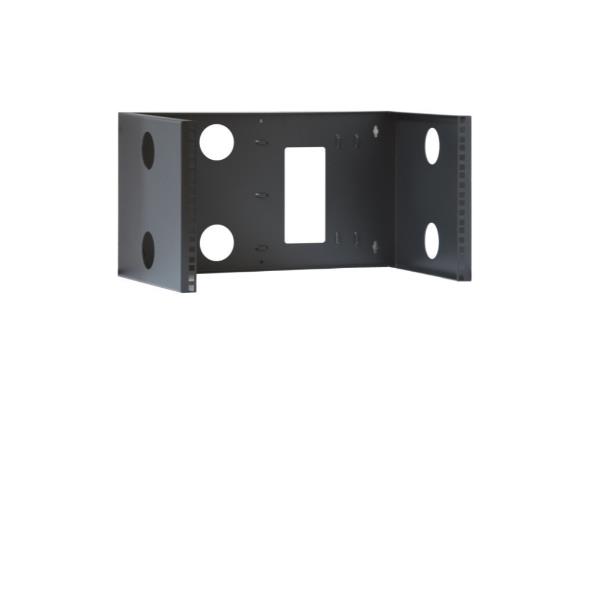 WP RACK ROA OPEN FRAME SERIES - Armadio - montaggio a parete - nero, RAL 9005 - 6U - 19"