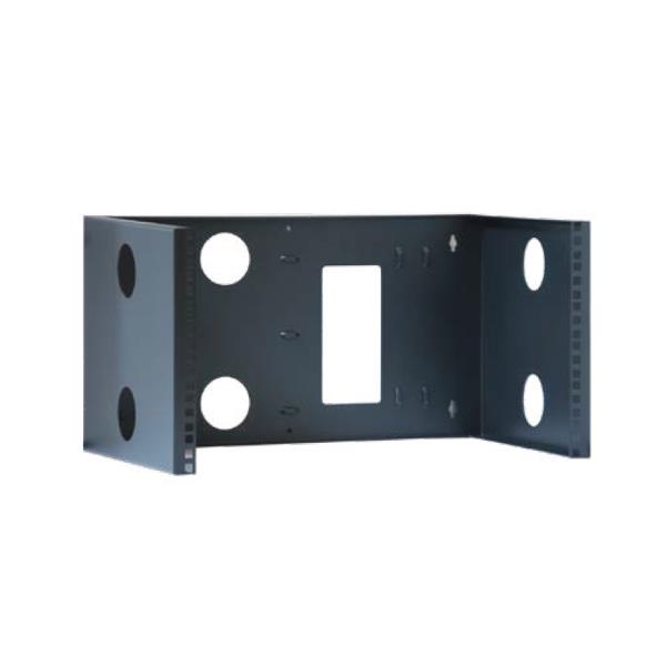 WP RACK ROA OPEN FRAME SERIES - Armadio - montaggio a parete - nero, RAL 9005 - 4U - 19"