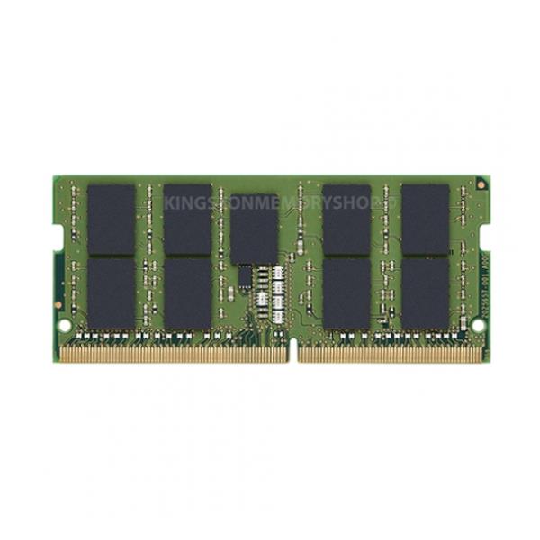 Kingston - DDR4 - modulo - 16 GB - SO DIMM 260-pin - 3200 MHz / PC4-25600 - CL22 - 1.2 V - senza buffer - ECC - per Lenovo ThinkPad P1 Gen 4 20Y3, 20Y4
