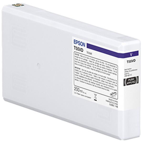 Epson T55WD - 200 ml - viola - originale - cartuccia d'inchiostro