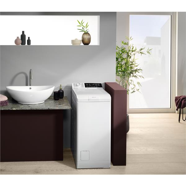 Electrolux PerfectCare 800 EW8T363A - Lavatrice - larghezza: 40 cm - prof. 60 cm - altezza: 89 cm - caricamento dall'alto - 6 kg - 1300 rpm - bianco