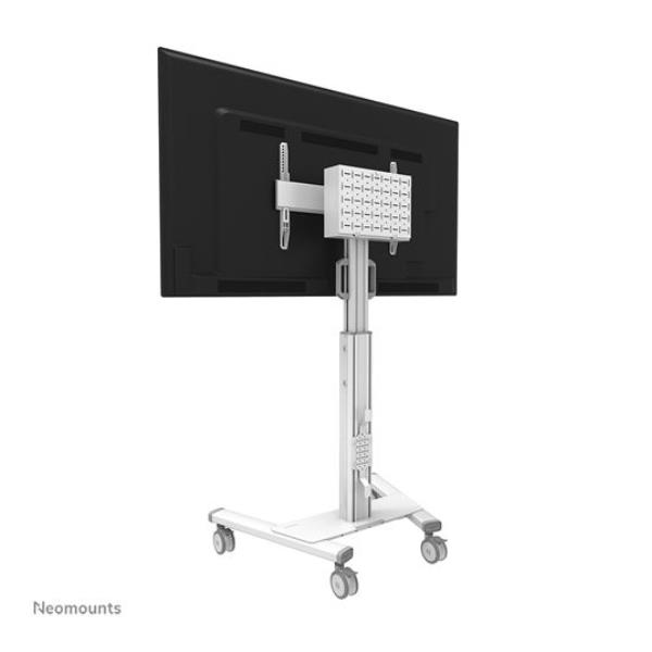 Neomounts - Carrello - per pannello piatto - bianco - dimensione schermo: 37"-75"