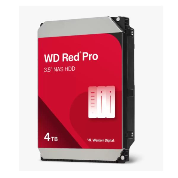 WD Red Pro WD4005FFBX - HDD - 4 TB - interno - 3.5" - SATA 6Gb/s - 7200 rpm - buffer: 256 MB