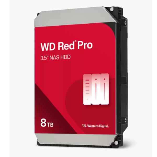 WD Red Pro WD8005FFBX - HDD - 8 TB - interno - 3.5" - SATA 6Gb/s - 7200 rpm - buffer: 256 MB