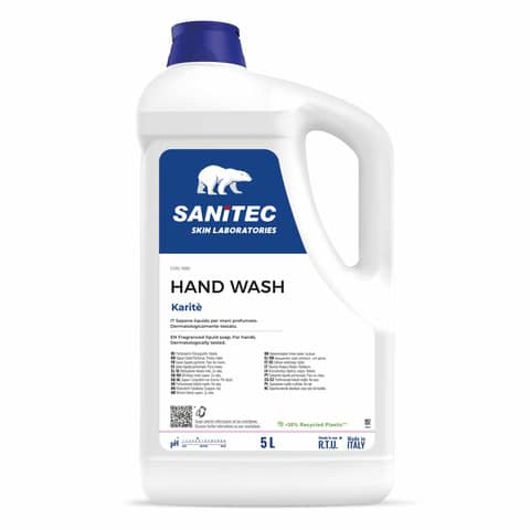 Sapone liquido Hand Wash - 5 L - karité - Sanitec