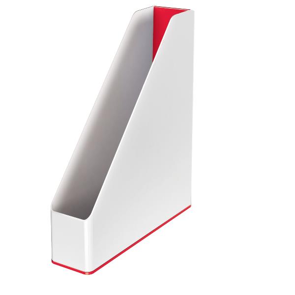 Leitz WOW - Portariviste - larghezza dorsale 73 mm - per A4 - rosso