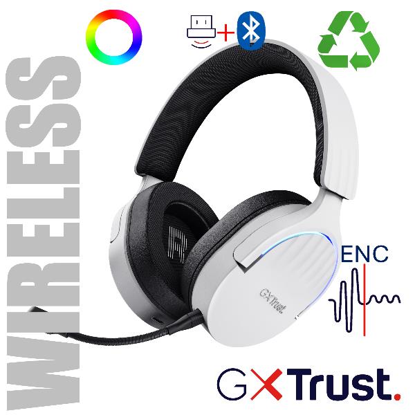 Trust GXT 491W FAYZO - Cuffie con microfono …