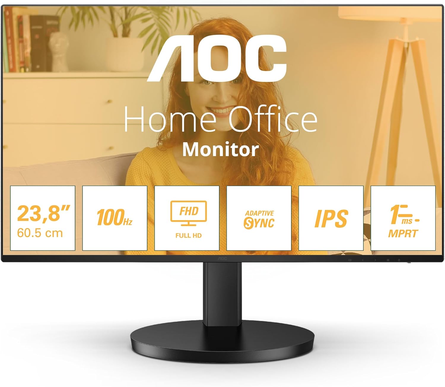 monitor 23 8 IPS FHD 100HZ AUDIO 2W 16:9