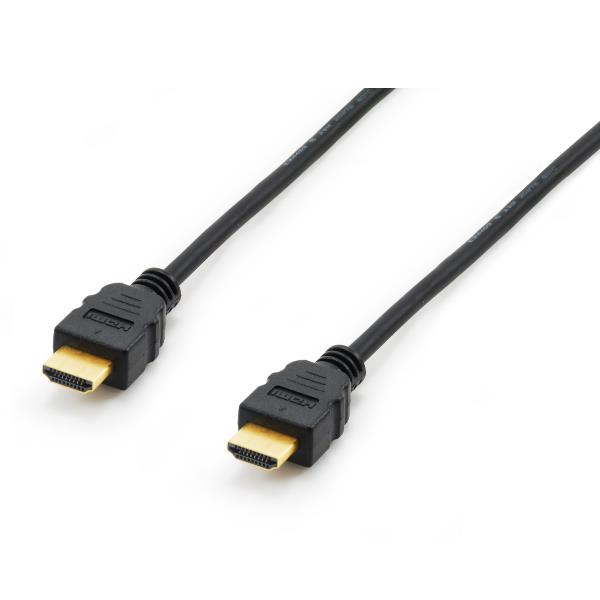 equip High Speed - Cavo HDMI con Ethernet - HDMI maschio a HDMI maschio - 3 m - nero