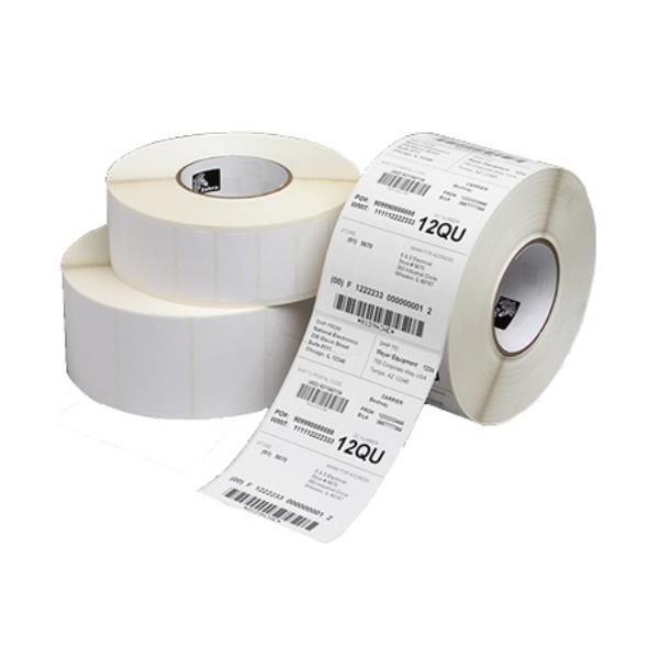 Zebra Z-Ultimate 3000T - Poliestere - Lucido - adesivo permanente - bianco - 12.7 x 25.4 mm 113388 etichette (12 rotolo(i) x 9449) Nastro - per PAX 110; S Series 105, 160; TLP 2746; Xi Series 140, 90, 96, R110; Z Series Z4Mplus, Z6M