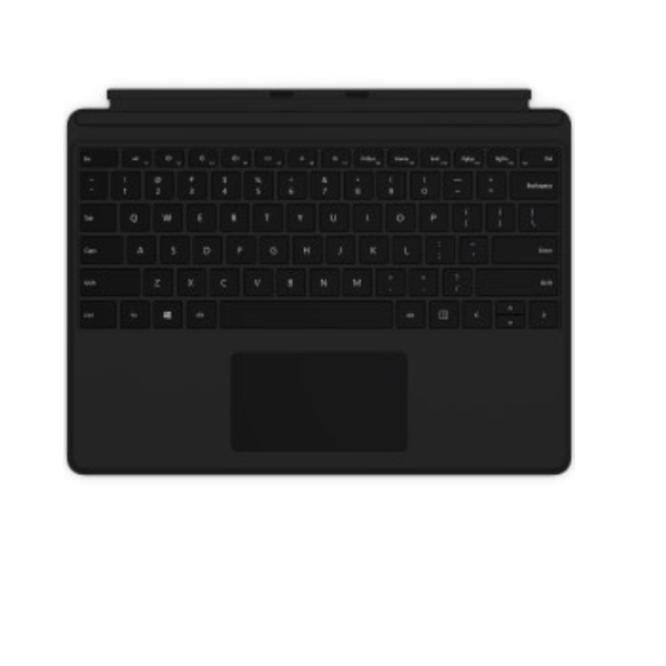 Microsoft Surface Pro Keyboard for Business - Tastiera - con touchpad, accelerometro - retroilluminato - QWERTY - Inglese - nero