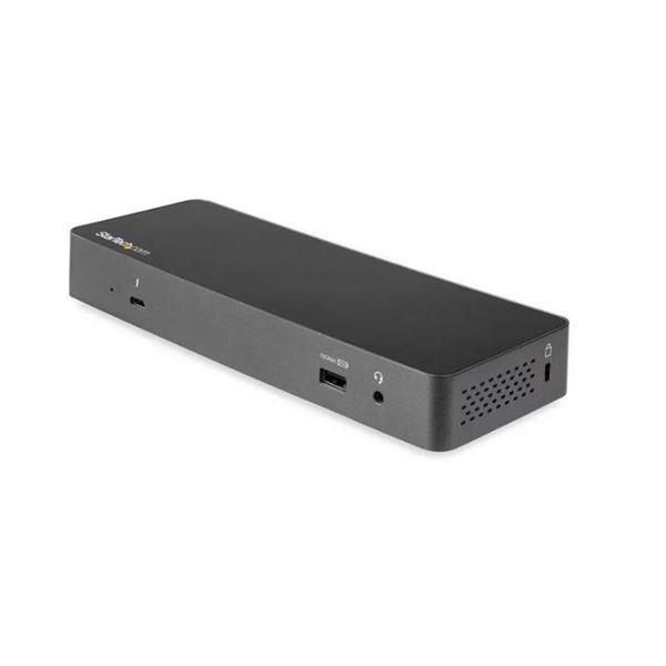 StarTech.com Docking Station Thunderbolt 3 con Compatibilità USB-C per Portatili, Dual DP 4K 60Hz per macOS & Windows, 5 Porte USB 3.0 - Fuori produzione, sostituito da TB3CDK2DHUE (TB3CDK2DPUE) - Docking station - USB-C 3.1 / Thunderbolt 3 - DP - 1GbE - 135 Watt