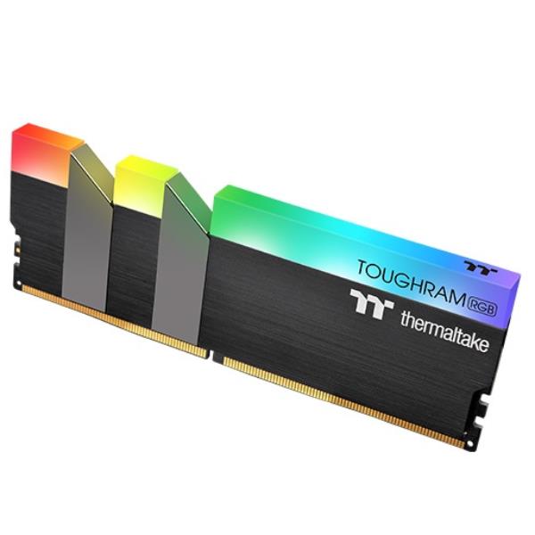 Thermaltake TOUGHRAM RGB - DDR4 - kit - 16 GB: 2 x 8 GB - DIMM 288-PIN - 4000 MHz / PC4-32000 - CL19 - 1.35 V - senza buffer - non ECC - nero