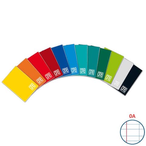 Quaderno One Color - A5 - rigo di …
