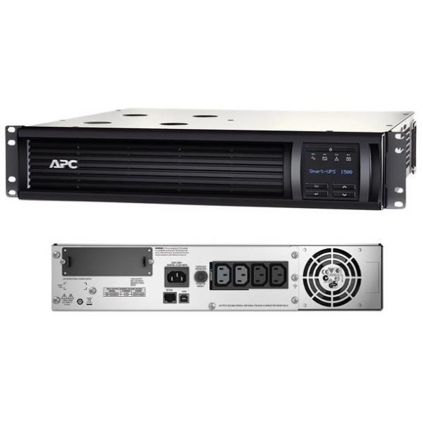 APC Smart-UPS 1500 LCD - UPS (montabile in rack) - 230 V c.a. V - 1 kW - 1500 VA - RS-232, USB - connettori di uscita 4 - 2U - nero - per P/N: AR4024SPX432, NBWL0356A, SCL500RM1UC, SCL500RM1UNC, SMTL1000RM2UC, SMTL750RM2UC