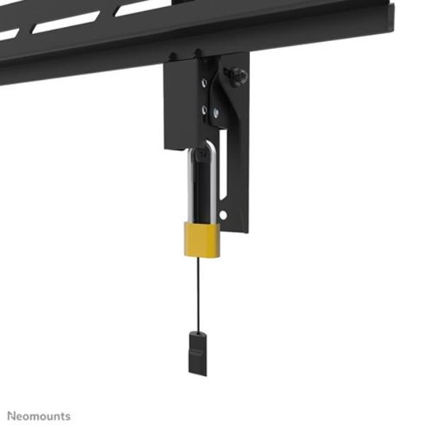 Neomounts by Newstar Select WL35S-950BL19 - Kit montaggio (montaggio a muro) - impieghi gravosi - per pannello piatto - bloccabile - nero - dimensione schermo: 55"-110"