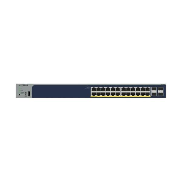 NETGEAR Smart GS752TPP - V3 - switch - L3 Lite - intelligente - 48 x 10/100/1000 (PoE+) + 4 x Gigabit SFP - montabile su rack - PoE+ (760 W)
