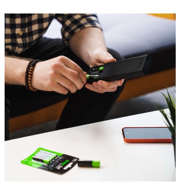 Green Cell HR03 - Batteria 4 x AAA - NiMH - (ricaricabili) - 950 mAh