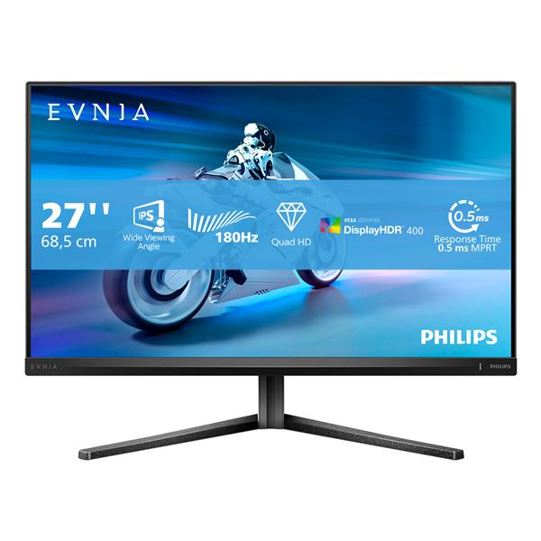 27 EVNIA Philips Gaming Monitor VA 2k 240 …