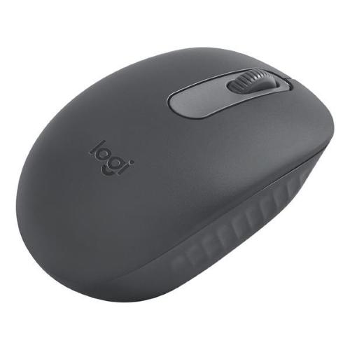 Logitech M196 - Mouse - per destrorsi e per sinistrorsi - ottica - 3 pulsanti - senza fili - Bluetooth - grafite