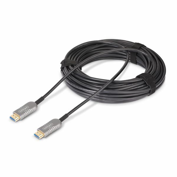 StarTech.com 50ft (15.2m) HDMI 2.1 Hybrid Active Optical …