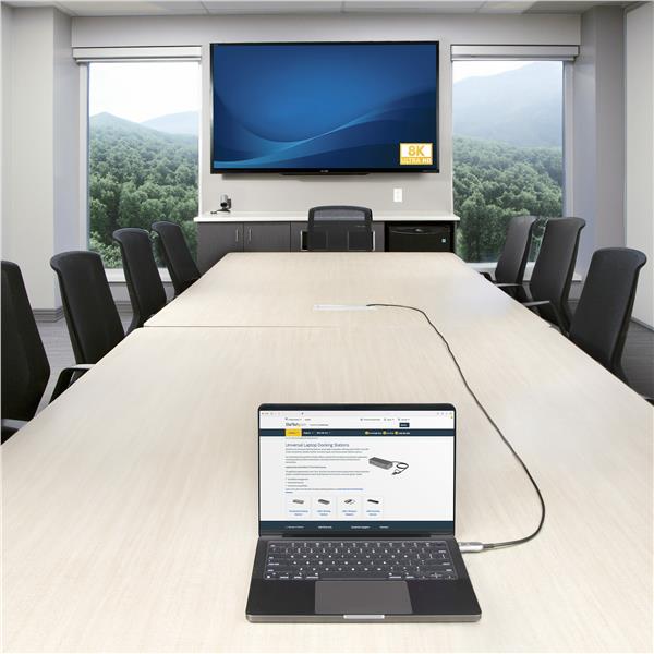StarTech.com 30ft (9.1m) HDMI 2.1 Hybrid Active Optical …