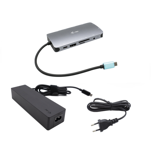 i-Tec Nano Dock - Docking station - USB-C / Thunderbolt 3 - HDMI, VGA - 1GbE - 100 Watt