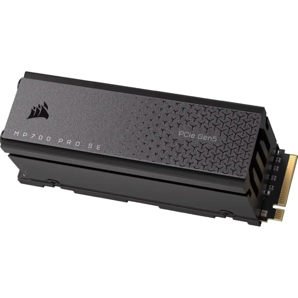 Corsair SSD MP700 PRO SE M.2 NVMe PCIe 5.0 x4da 2TB con sistema di raffreddamento ad aria