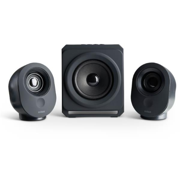 Nilox Altoparlanti 35W con Bluetooth, Aux, USB, MicroSD, …