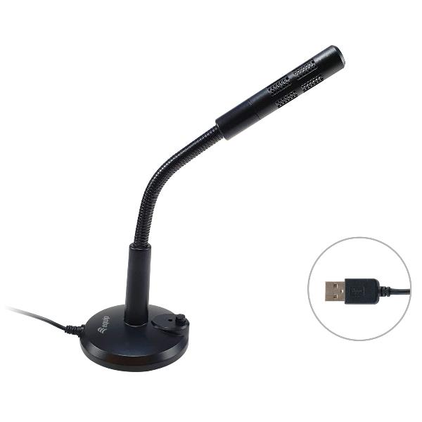 Equip 245340 - Microfono - USB - nero