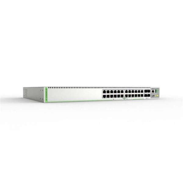 Allied Telesis CentreCOM AT-GS980MX/28 - Switch - L3 - gestito - 24 x 10/100/1000 + 4 x 10 Gigabit SFP+ (uplink) - montabile su rack