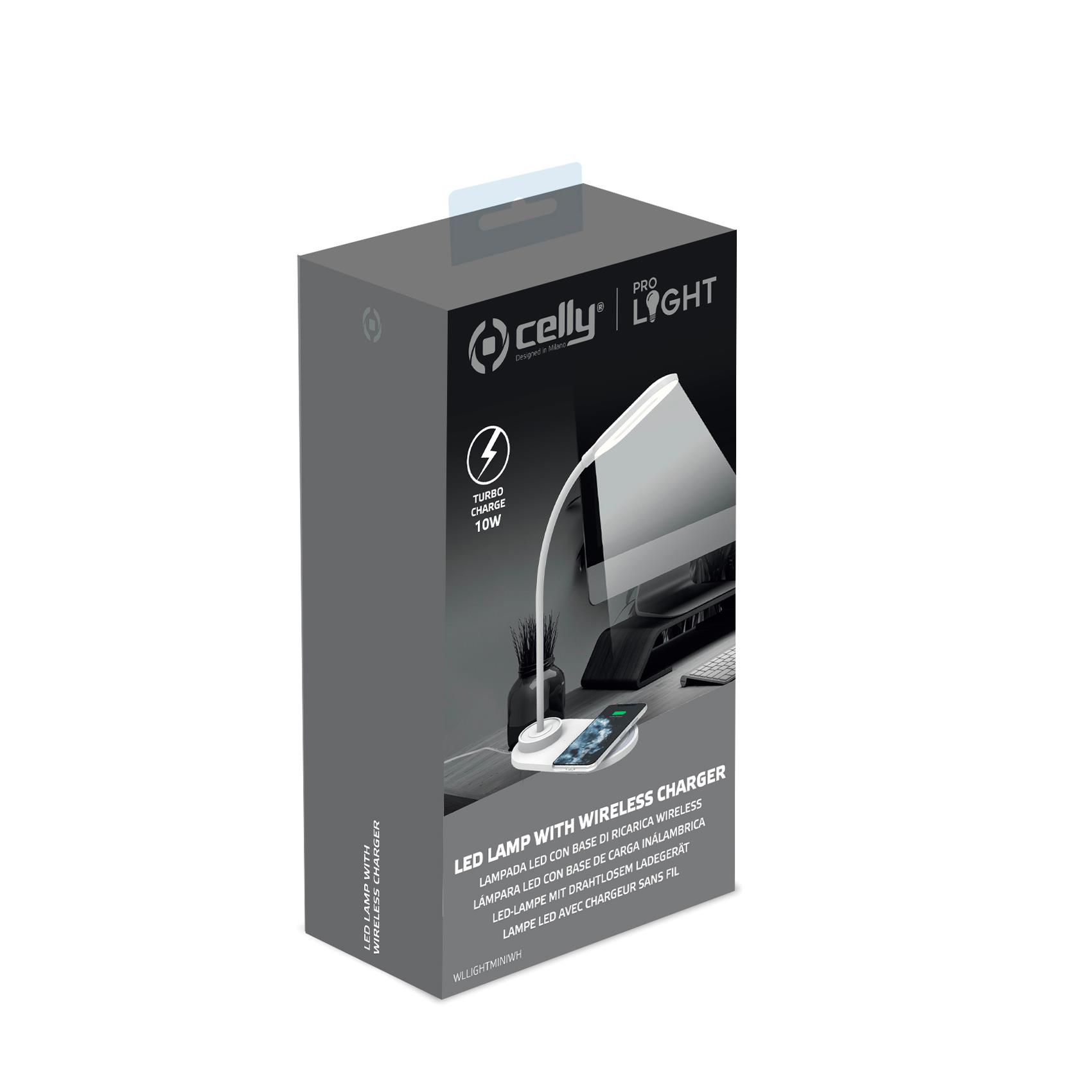 Celly - Led Lamp With Wireless Charger 10W