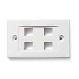 Presa Utente - PLACCA 503 PER 4 KEYSTONE …