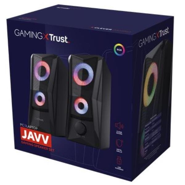 Trust GXT 606 JAVV RGB 2.0 SPEAKERS ILLUMINATI …