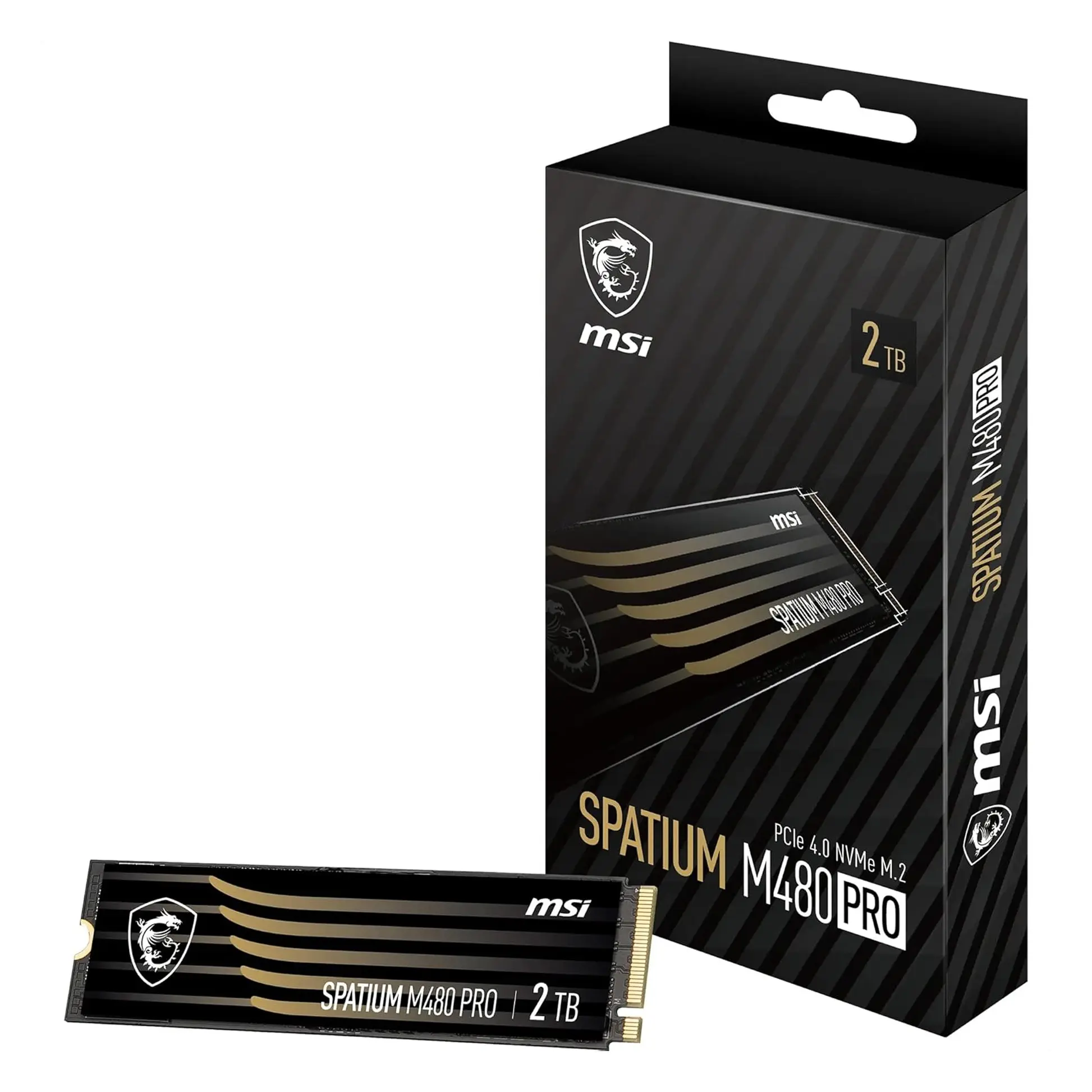 MSI SPATIUM M480 PRO PCIE 4.0 NVME M.2 2TB