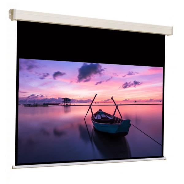 SOPAR Platinum Nema - Schermo per proiezione - montaggio a soffitto, montaggio a parete - 66" (168 cm) - 16:9 - bianco - bianco, RAL 9010
