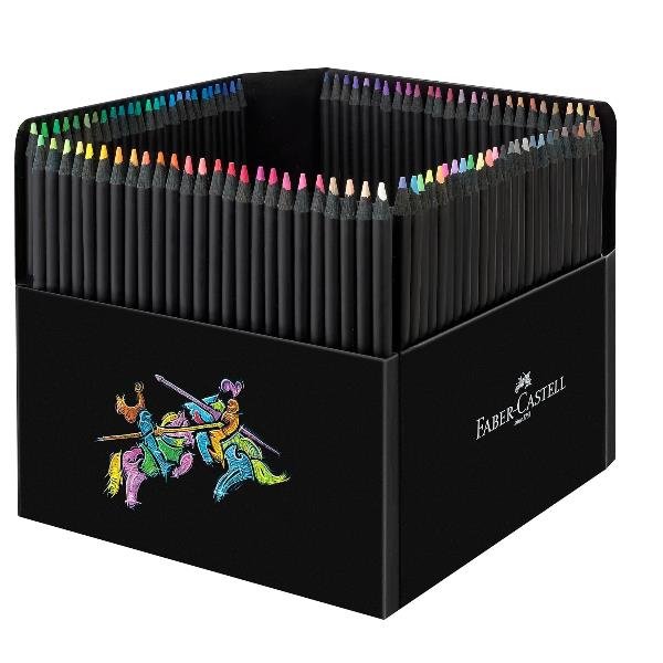 Faber Castell MATITE COLORATE TRIANGOLARI BLACK EDITION 100 …